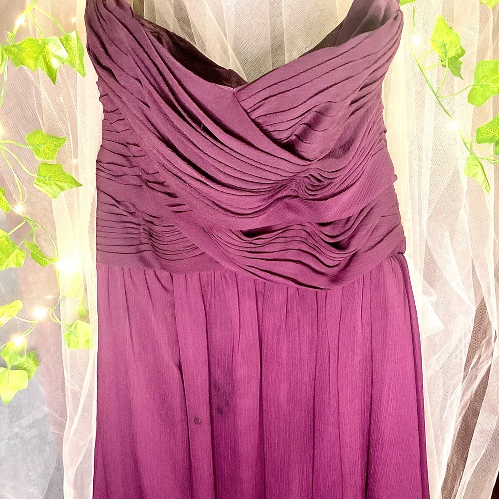 Angelina Faccenda Bridesmaid 2013 Fall Collection Luxe Chiffon Gown